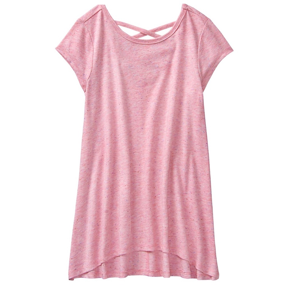Gymboree Petal Pink Speckle Confetti Top